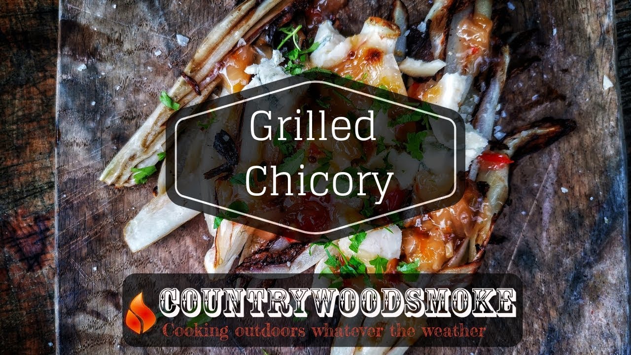 Grilled Chicory - Joy Charcoal Stove