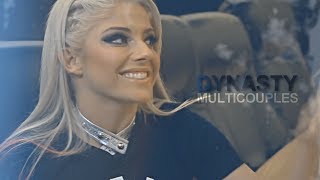Aj Lee Cm Punk Alexa Bliss Dean Ambrose Dinasty Part One