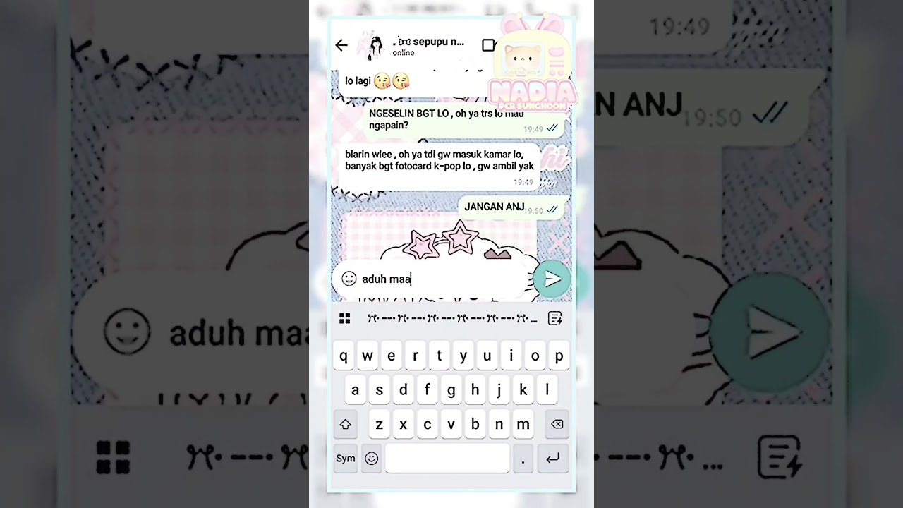 P𖦹v : Sepupu Ngslin👎🏻😤|| 