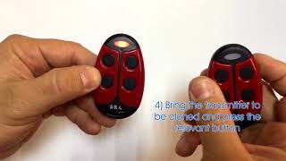 How to duplicate a fixed code SEA transmitter from a Coccinella Copy