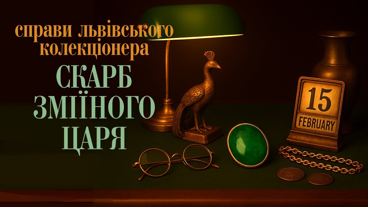 Скарб зміїного царя | Справа львівського колекціонера | Детективи Леся Перистого