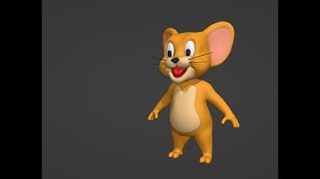 Blender - Jerry 3D ( Timelapse )