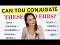 Russian Vebs A1 Level | Most common Russian verbs conjugation