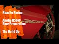 Road to Racing. Aprilia RS660 race preparation. Part 3. Building the McCrum's Super Twin Race Bike