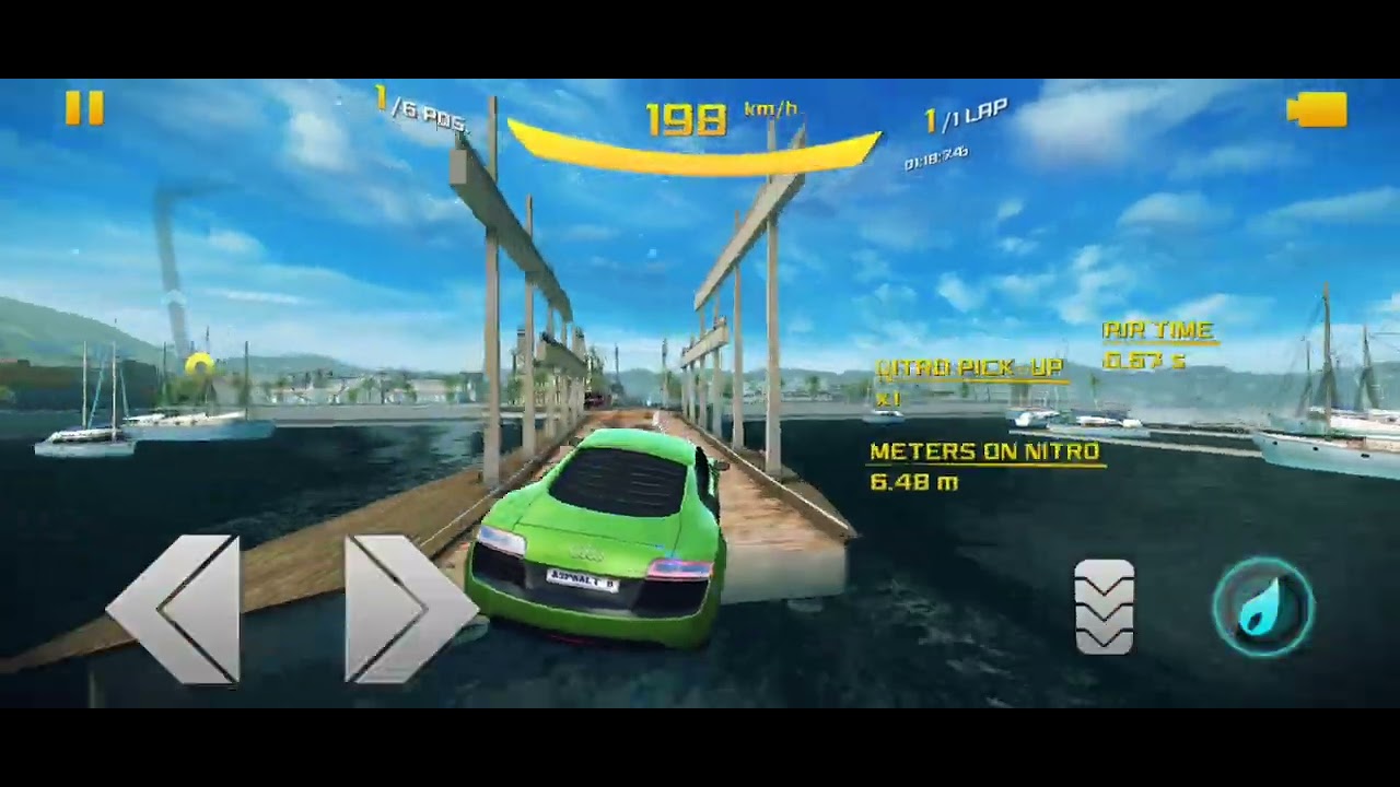 Playing Asphalt 8 - YouTube