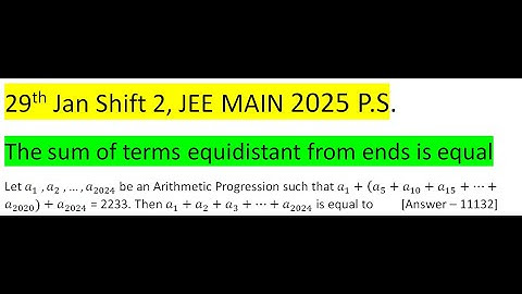 Let a_1  ,a_2  ,…,a_2024 be an Arithmetic Progression such that a_1+(a_5+a_10+a_15+⋯+a_2020 )+