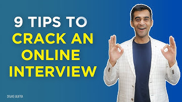 Prepare Yourself For An Online Interview 🖥| Step By Step Guide | Divas Gupta