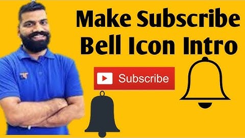 How To Make Channel Subscribe & Bell Icon Intro Video Like Technical Guruji