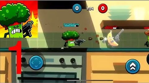 Food Gang - Gameplay Walkthrough Part 1 - Tutorial Bullet Game (iOS, Android)