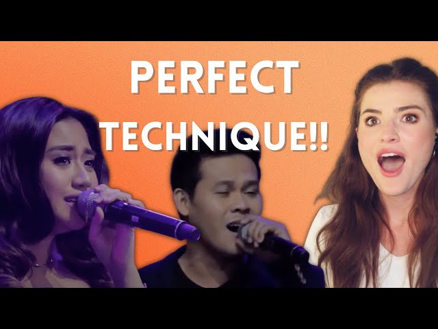 Voice Teacher Reacts to Morissette Amon and Marcelito Pomoy - Secret Love Song class=