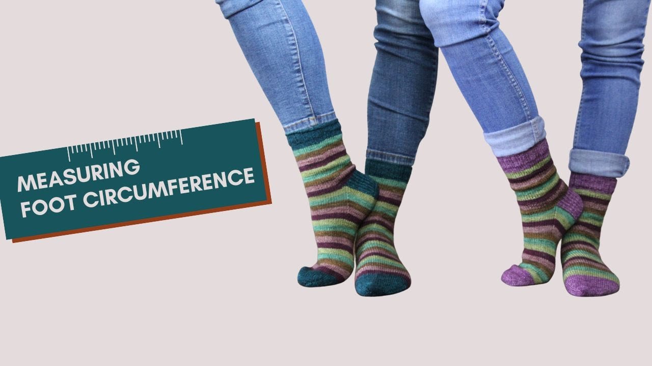Measure Foot Circumference For Handmade Socks Quick Tutorial YouTube Measure Foot Circumference For Handmade Socks Quick Tutorial YouTube