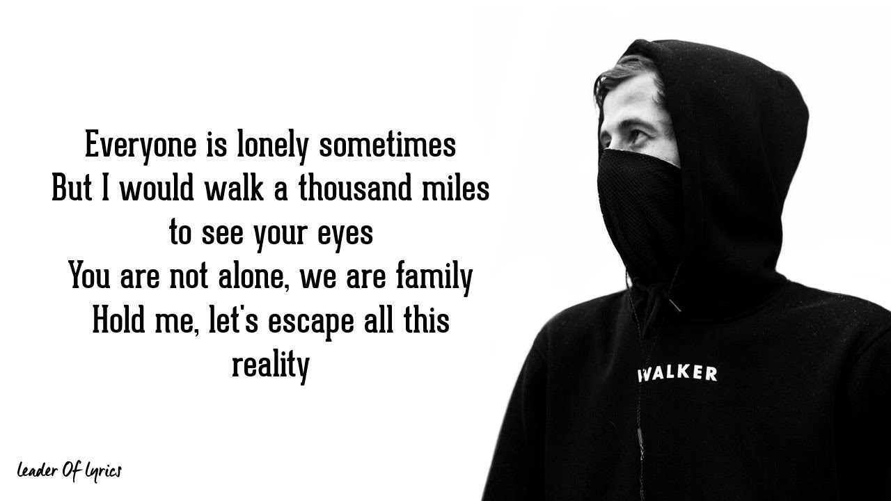 Alan Walker Lyrics