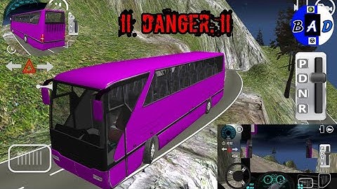 Mountain bus simulator-2020 Free bus games //Mobimi games//dangerous roads//B.A.D