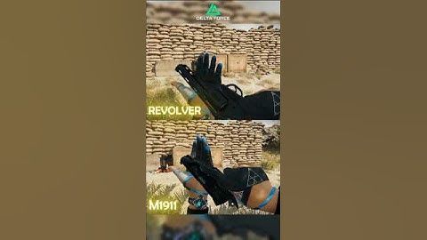 Best Handgun Showdown in Delta Force 🔥#Shorts