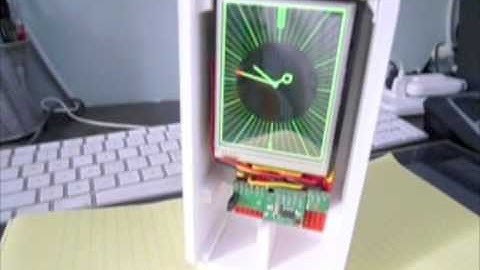 Arduino TouchShield Slide Clock