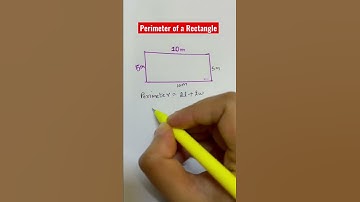 What is perimeter of a Rectangle and how to find it? #math #youtube #mathtrick #shorts #learning