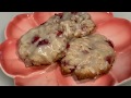 Glazed Strawberry Cookies Made with Fresh Strawberries