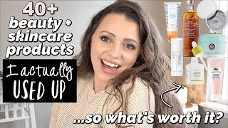 PRODUCTS I ACTUALLY USED UP ... The best & the worst