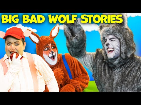 Big Bad Wolf Stories 5 Fun Fairy Tales For Kids Kids Stories 