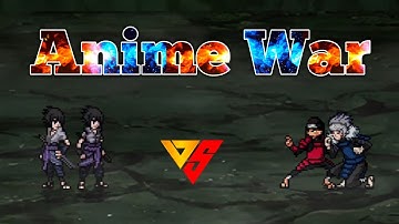 Sasuke Rinnegan V2 OP & Sasuke Indra OP VS Hashirama OP & Tobirama in Jump Force Mugen