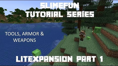 Slimefun Tutorials - LiteXpansion Part 1