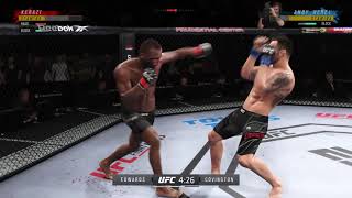 UFC4 - Bounced his head on the canvas