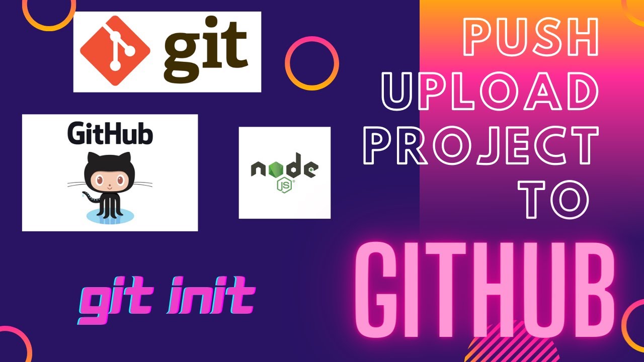 ⁣Push and Upload Existing Local Project to Github (NodeJS Project)