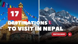 17 Most Beautiful Destinations to Visit in NEPAL! 2024