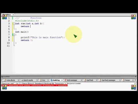 Bangla C programming tutorial 90 Function last look   YouTube