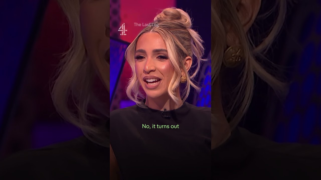 Legend has it Alex is still laughing #TheLastLeg #GKBarry #Dubai