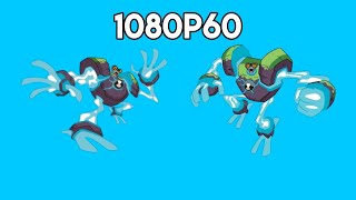 Ben 10 Reboot - All Omni-Enhanced Grey Matter Transformations 1080P60