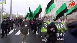 Русский марш 2018 в Москве.Коротко