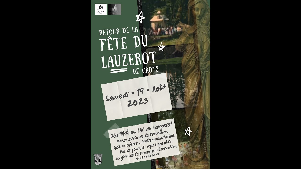 Reportage Fête du Lauzerot Hameau de la Montagne de Crots 05200 (réalisateur Thierry Valmont)