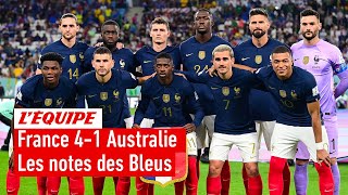 France 4-1 Australie : Les notes des Bleus