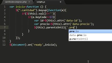Crear Carrito de Compras  Parte 4 con PHP, MySQL, HTML5, JQuery.