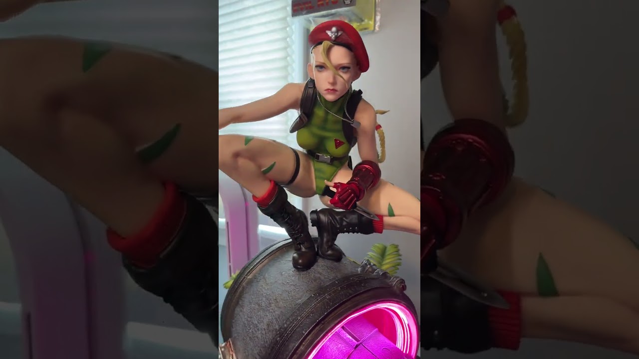 Some Closeups of this INSANE Cammy statue from Slap Studio! 