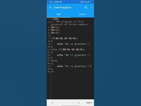 Greatest number in PHP. | PHP PROGRAM TO FIND GREATEST OF THREE NUMBERS ...