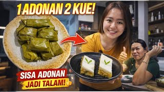 Buat Lepet Ubi Kayu Lembut! Sisa Adonannya Jadi Talam Ubi Cantik