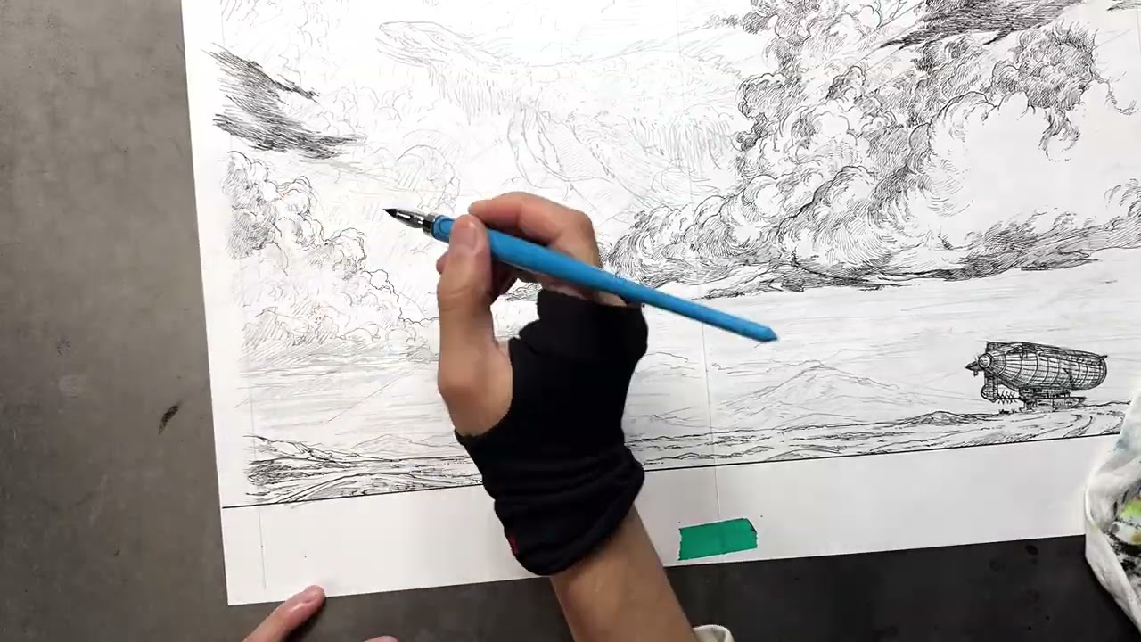 空挺ドラゴンズ』 コミックス＃21 186-187P 作画 | Making of