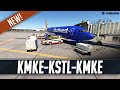 Msfs live  real world southwest ops  ftsim sound pack  new free inibuilds milwaukee kmke