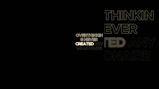 you wanna be a millionaire stop! overthinking#shorts#psycology@TED@BrainyDose
