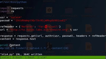 Python Web Hacking(Referer Header, Cookies) | Natas OverTheWire(Levels 4-5)