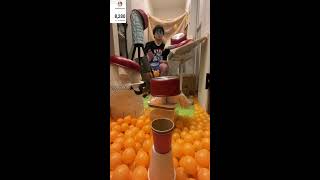 PONG Trickshot Throw Time