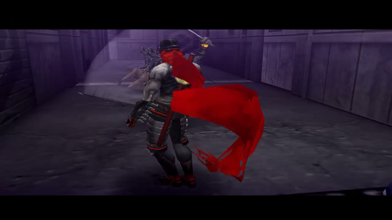 Shinobi Stage 1A, 1B, 2A PS2