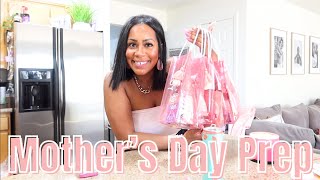 BRUNCH PARTY PREP | MOTHERS DAY GET READY WITH ME | DAY IN THE LIFE OF A MOM WITH 4 KIDS AT HOME |