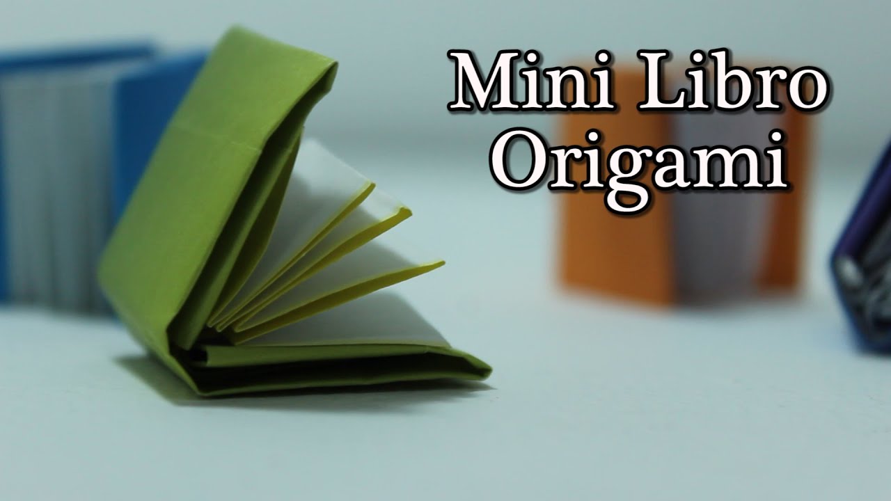 Mini Libro Origami Mini Book Origami Tutorial