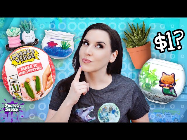 MAKING ***MORE*** MINIS! MiniVerse Make it Mini Lifestyle! (Tiny Pets,  Plants, and Candles!) 