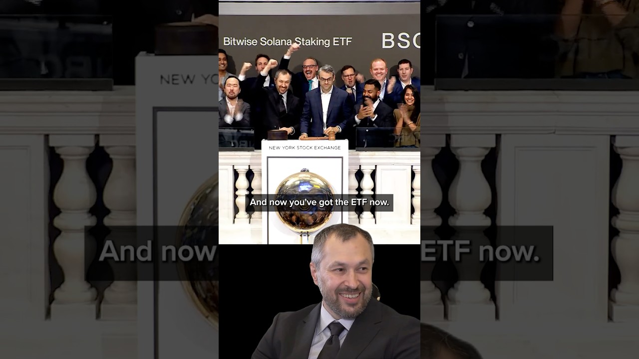 Соучредители Solana на Нью-Йоркской фондовой бирже празднуют запуск BSOL