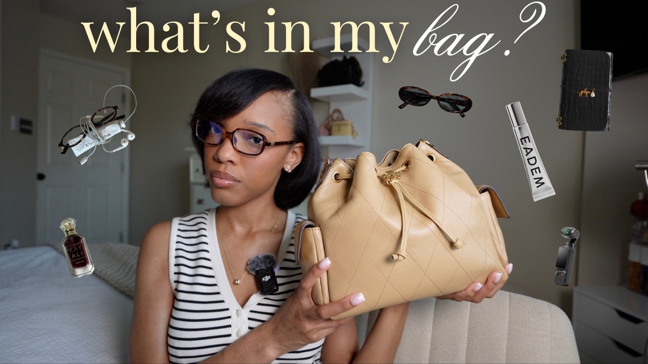 whats in my bag my daily essentials + must haves - YouTube
