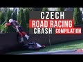 Czech Road Racing Crash Compilation